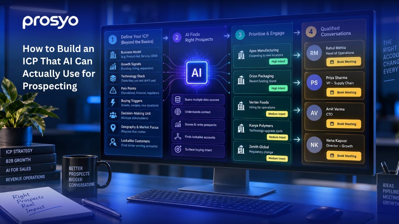 How to Build an ICP That AI Can Actually Use for Prospecting