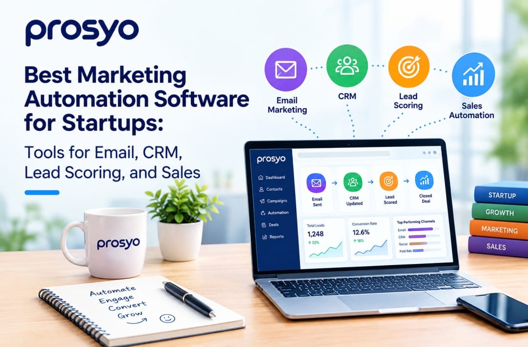 Best Marketing Automation Software for Startups: Tools for Email, CRM, Lead Scoring, and Sales