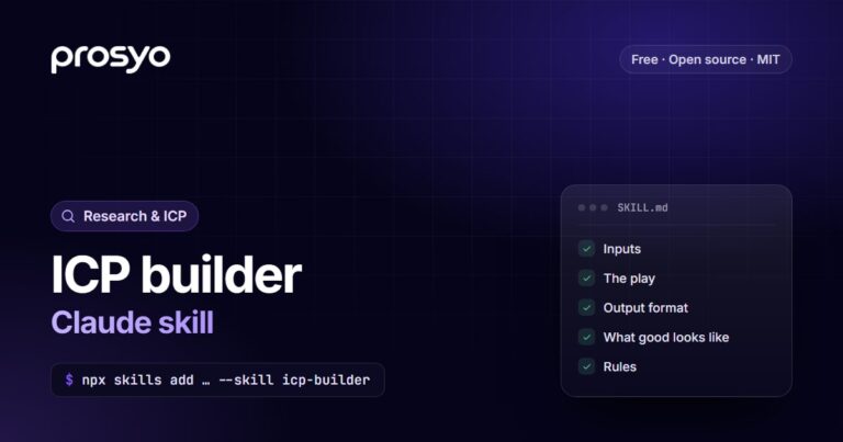 ICP builder Claude skill